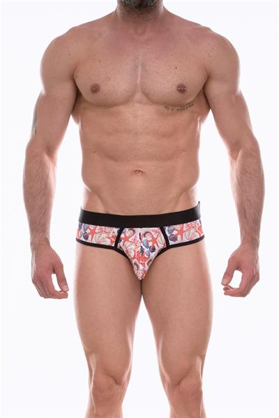 Erkek Çok Renkli Fantezi Giyim Desenli Slip HF072218 
