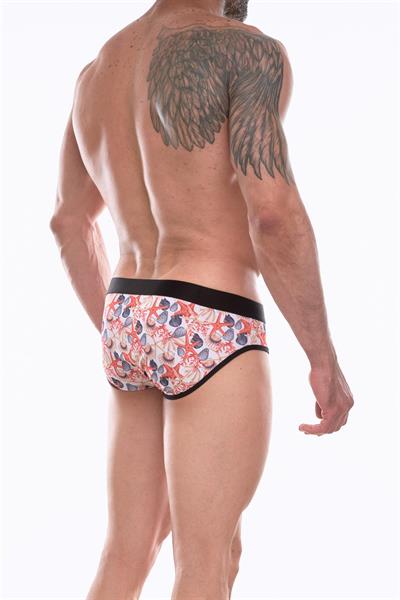 Erkek Çok Renkli Fantezi Giyim Desenli Slip HF072218 