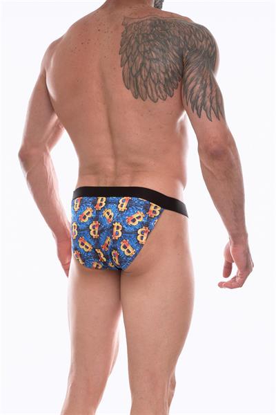 Erkek Çok Renkli Fantezi Giyim Desenli Slip HF0722100 