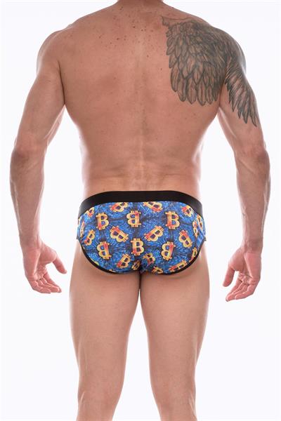 Erkek Çok Renkli Fantezi Giyim Desenli Slip HF072220 