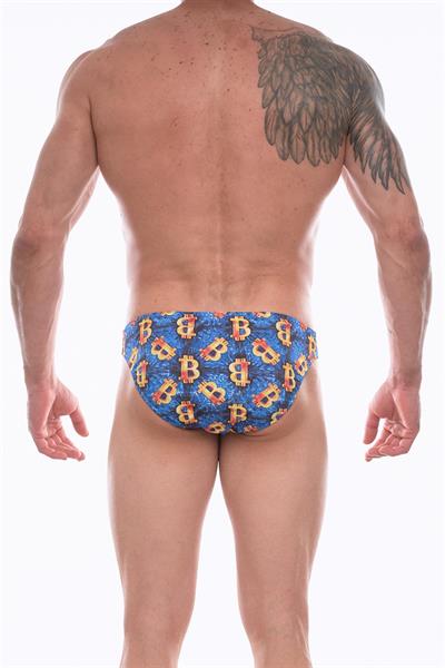 Erkek Çok Renkli Fantezi Giyim Desenli Slip HF072257 