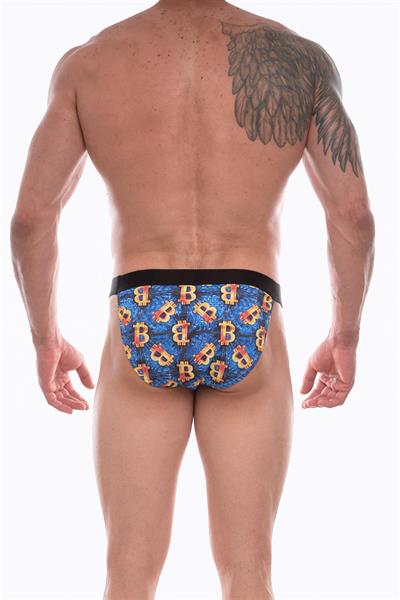 Erkek Çok Renkli Fantezi Giyim Desenli Slip HF0722100 