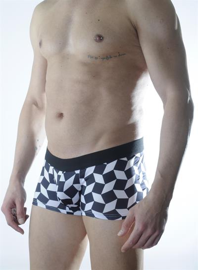 Erkek Çok Renkli Desenli Boxer HF301105 