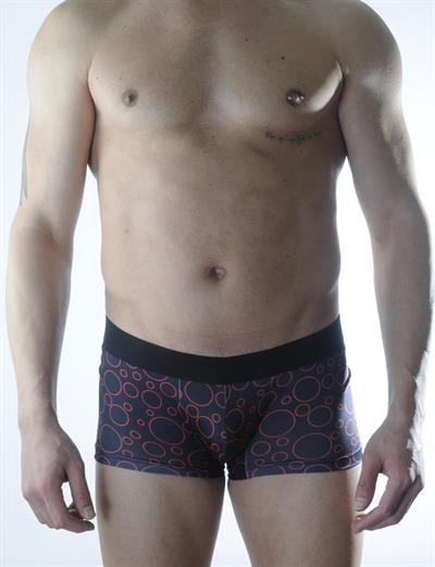 Erkek Çok Renkli Daire Desenli Boxer HF301104 