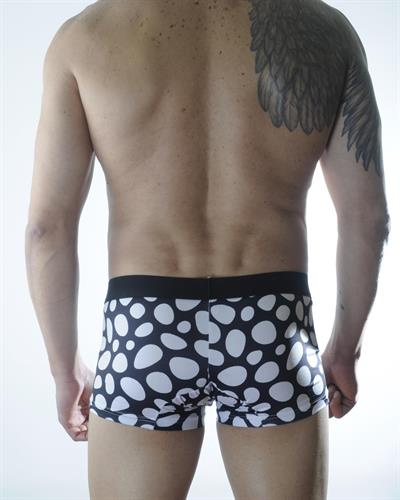 Erkek Çok Renkli Puantiye Desenli Boxer HF301102 