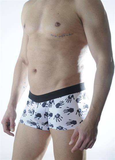 Erkek Çok Renkli El Desenli Boxer HF301101 