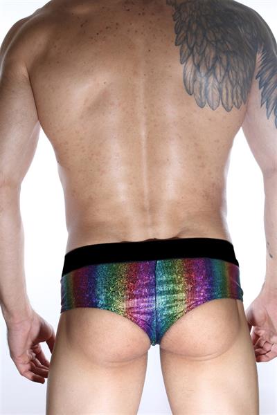 Erkek Çok Renkli Fantezi Giyim Parlak Desenli Boxer HF012152 