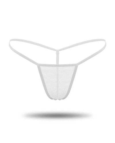 Çok Renkli Fantezi Giyim 3 lü Transparan Tül String HF1304 