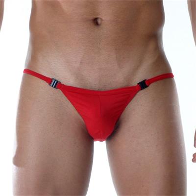 Erkek Kırmızı Fantezi Giyim İp Askılı Slip HF111833 