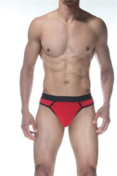 Erkek Kırmızı Fantezi Giyim String HF102151 
