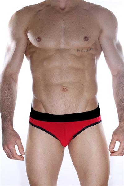 Erkek Kırmızı Fantezi Giyim Jockstrap HF012114 