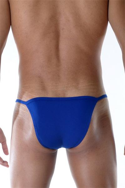 Erkek Mavi Fantezi Giyim İp Askılı Slip HF111834 