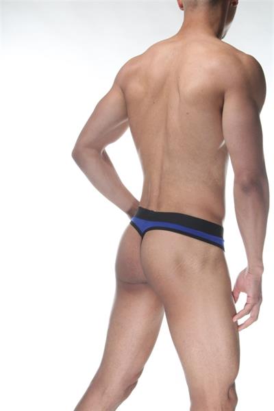 Erkek Mavi Fantezi Giyim String HF102149 
