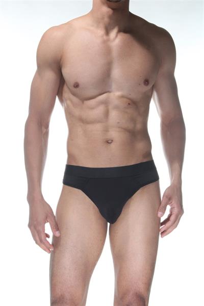 Erkek Siyah Fantezi Giyim String HF102152 