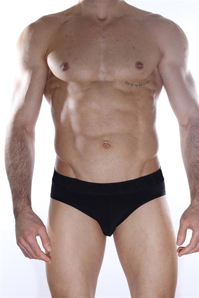 Erkek Siyah Fantezi Giyim Jockstrap HF012118 