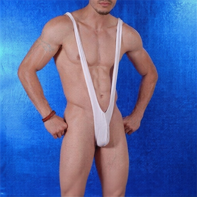 Erkek Beyaz Fantezi Giyim Transparan Body HF0808102 