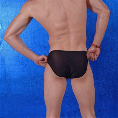 Erkek Siyah Fantezi Giyim Slip HF080885 