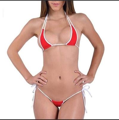 Fantezi Giyim Bağlamalı Sütyen String Takımı HF104142 