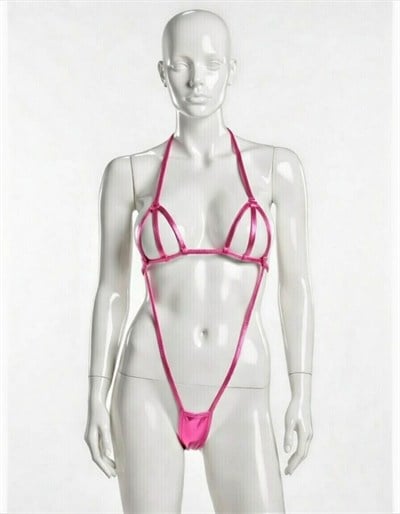 Fantezi Giyim Metalik Mikro Body HF100905 
