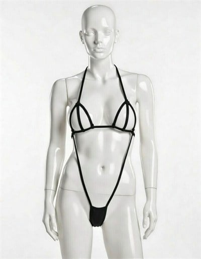 Fantezi Giyim Metalik Mikro Body HF100905 