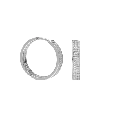 3 Sıra Taşlı Küpe 718880 Rose