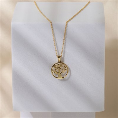 Ağaç Kolye 718016 Gold