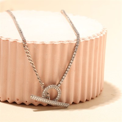 April Kolye 719051 Silver