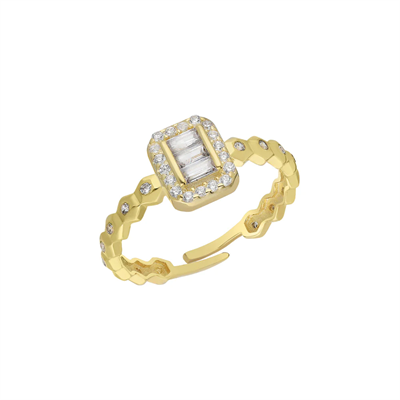Baget Yüzük 718852 Gold