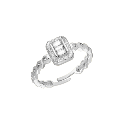 Baget Yüzük 718852 Silver