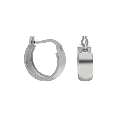 Balon Halka Küpe 717059 Silver