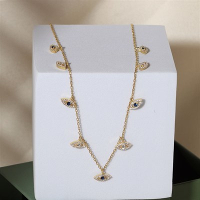 Blue Eyes Kolye 718945 Gold