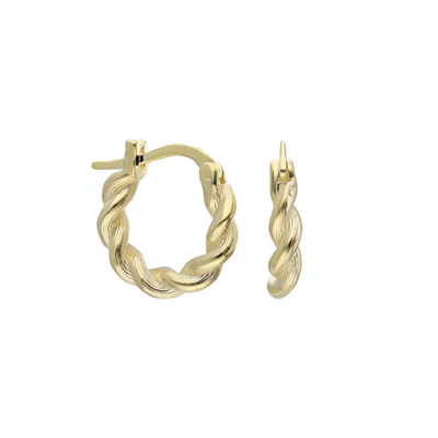 Burma Halka Küpe 718886 Gold