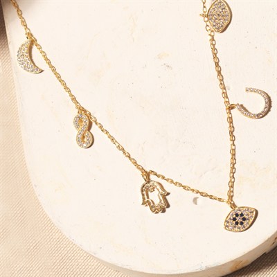 Charm Kolye 718938 Gold
