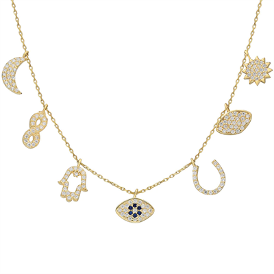 Charm Kolye 718938 Gold