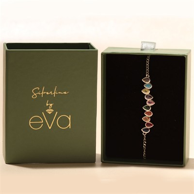 Çok Renkli Bileklik 718508 Silver