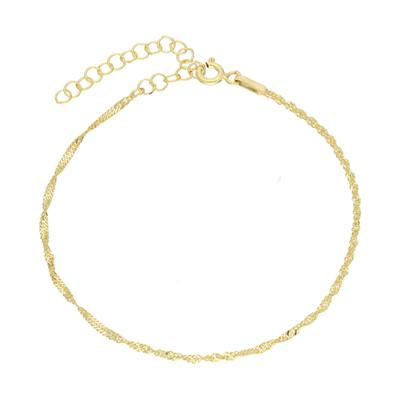 Dalga Bileklik 718514 Gold