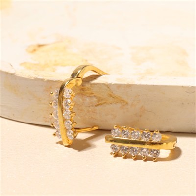 Defne Küpe 717058 Gold