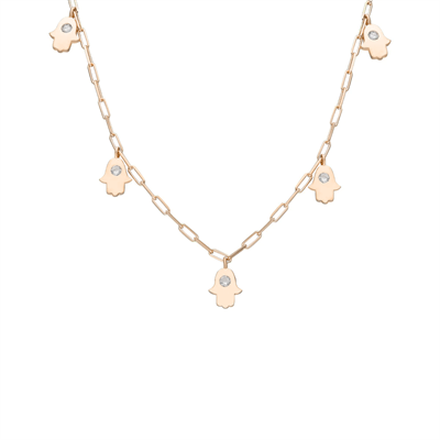 Fatıma Kolye 718927 Rose