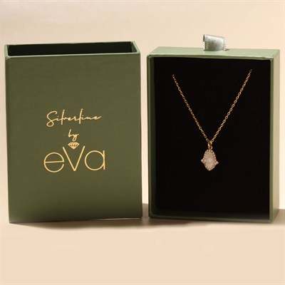 Fatıma Kolye 718946 Gold