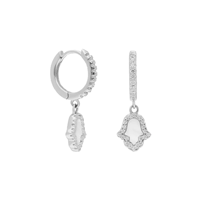 Fatıma Küpe 717033 Silver