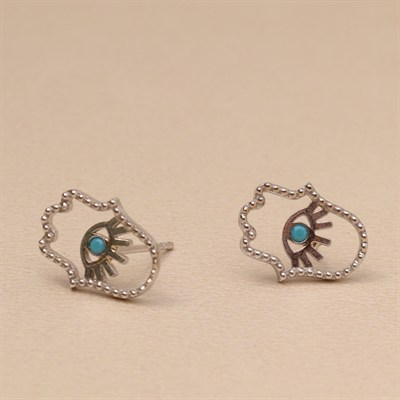 Fatıma Küpe 717091 Silver