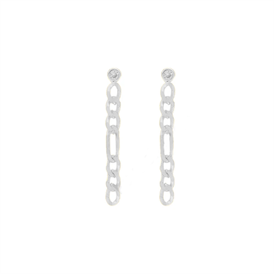 Figaro Zincir Küpe 717092 Silver