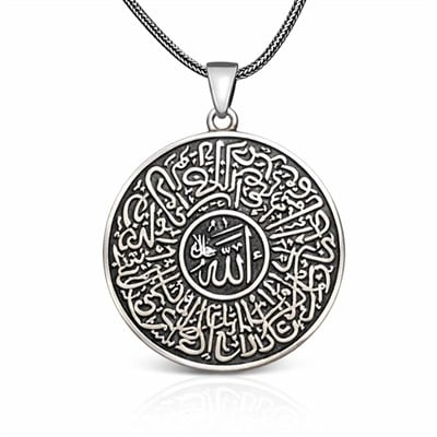 Gümüş Asr Suresi Erkek Kolye