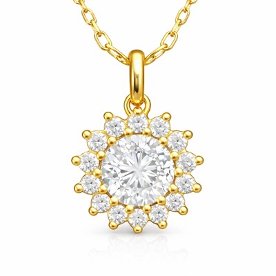 Gümüş Gold Minimal Yuvarlak Anturaj Kadın Kolye