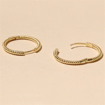 Halka Küpe 718883 Gold