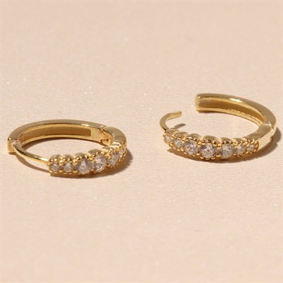 Halka Küpe 718890 Gold