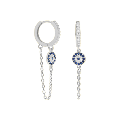 Halka ve Zincir Küpe 717086 Rose