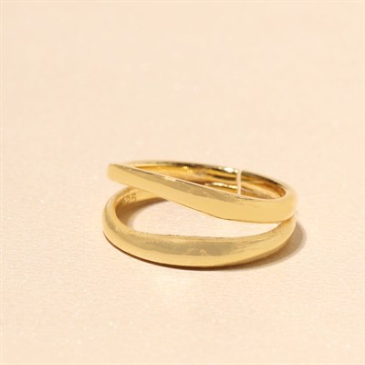 İki Halka Yüzük 718847 Gold