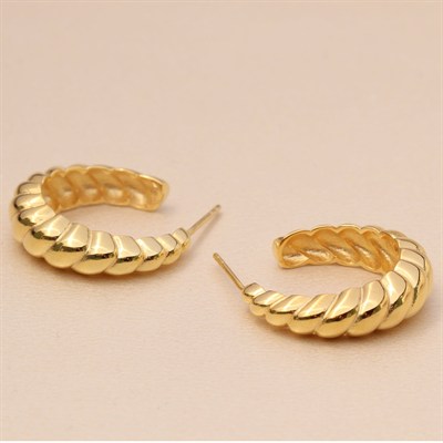 Kabuk Halka Küpe 718884 Gold