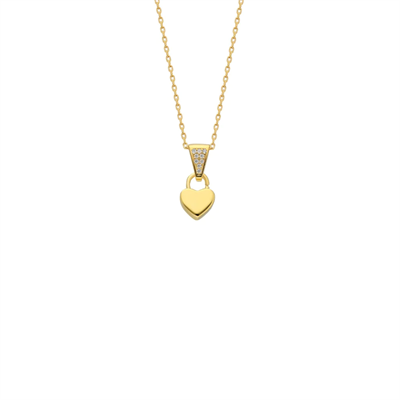 Kalp Kolye 718933 Gold